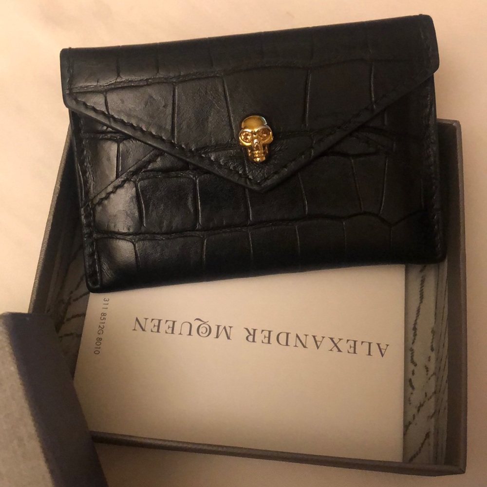 Alexander McQueen card holder